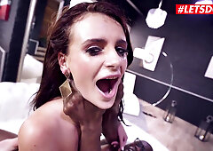 HER LIMIT - #Kate Rich #Mike Chapman - Sexy Fit Russian Teen Rides BBC Anal With A Dominant Daddy