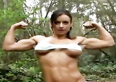 Jennifer Thomas Wrestler in Mud