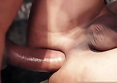 Camilo Uribe gives his thick latino cock to greedy bottom Cesar Paulino