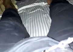 Lubing have fun with my sumptuous Serbian beefstick