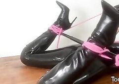 Touchedfetish - Latex & Rubber Servitude S&M - Fetish Amateur Pair