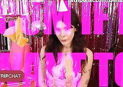 Birthday Solo Bang Machine Masturbation GennaJames Web camera – GennaJames