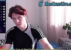 Sexy redhead College masturbating Part 6 doing a Cam Show