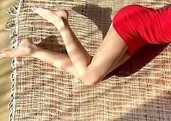 POV princess indulging in some relaxation