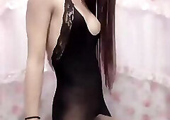 Asian Tgirl solo