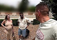 Hot Spanish PREGNANT MOM With Big Tits Gets Picked Up in Public