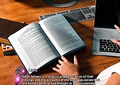 Lara Croft Adevntures Gameplay Part three Lara Croft Went to library to study some craving and hawt stuff about her raunchy fantasy that babe had the 