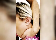 A Mind-Blowing Spunk fountain with a Fan - Nicolly Summers (COMPLETE ON RED AND SHEER)