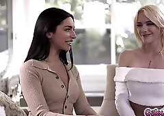 Bestfriends have lesbian foursome with each others girlfriends