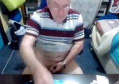 GrandpWebcam Cum