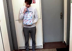 Riding High on the Monster Dildo