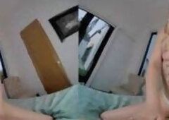 Inked Teen Neighbor Anna Claire Clouds Becomes Wet From Go Get Attitude VR Porn