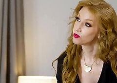 Two inekd blondes are making out on the massage table