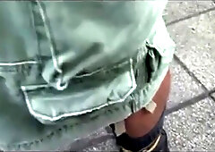 2 Daddys an a Guy stroking in a Backyard from a Club