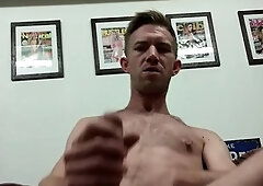 DANNY D BIG COCK SOLO WANK - HUGE CUMSHOT