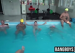 PULVERIZE DUDES PASS - Big spear rock rock hard bears gang without a condom joy by the pool