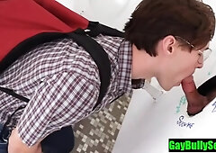 Sucking Off My Hot Teacher At The Gloryhole