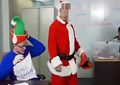 GRABASS OFFICE UGLY SWEATER PARTY BLACK