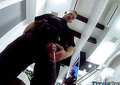 Hung cop fucks partner