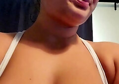 Hottest brunette solo webcam masturbation 2