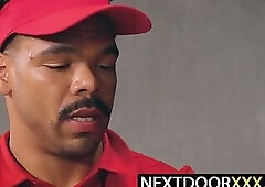 Jayden Marcos Elliot Finn fuck before coach joins in