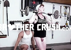 Innocent Boy Wakes Up To His Masturbating Roommate And Can't Resist The Temptation And Nails