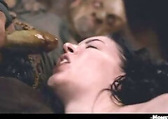 Monster Knob Double Penetration - Anna De Ville
