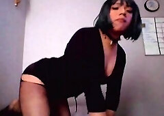 ANGIE LUNA - MOVIE SCENE PARA MI PADRASTRO PLUG ANAL