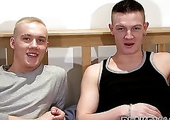 Young men enjoy hardcore anal fucking