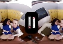 Lesbian Cheerleaders BETTY & VERONICA Sharing Your Dick