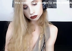 tasty blonde tranny Shows Her deep-hole