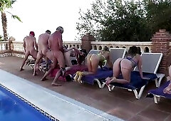 A paradise for each stud, six fantasy babes lined up to bang