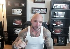 Hairy man, verbal white master, straight alpha