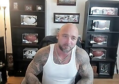 Hairy man, verbal white master, straight alpha