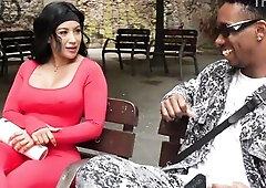 I bring a stranger home to bang me hard