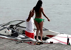 At the motherfuckin' boat