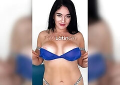 Large boobs with white-skinned Colombian aged woman likes weenie - POVLatinGirl