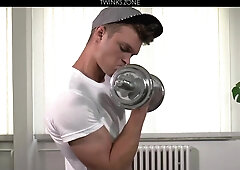 Muscle Flexing And Workout Petr Brada