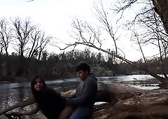 Sweetheart Railing Man Sausage In National Park