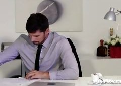 Barbara Bieber Puts The Squeeze On Her Boss