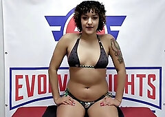 Hot lesbian wrestling while Daisy Ducati fucks Dee Williams