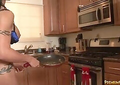 Jewels Jade gives a handie in POV femdom session