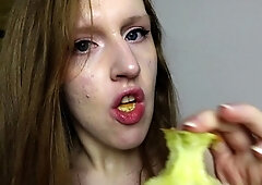 Amateur redhead teen fucked by big black guy