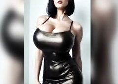 Large Natural Breasts - AI Generated