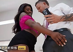 BRAZZERS - Marvelous Tessa Thomas Uses Her Curves To Entice Hot Scott Nails To Bang Her Butt