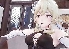 Genshin Futanari Comics Story Sexy Mondstadt Night