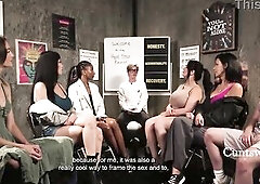 Group Of Pornstars Discuss Their Adult Short Video (Porn Podcast)