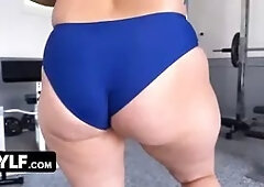 Phat ass white girl legend Jessie Rogers gets a hardcore instructing for the olympics!