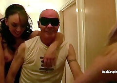 Bi Guy And His Kinky Wife With A Milf And Males