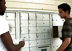 White gay guy hooks up with a random black dude